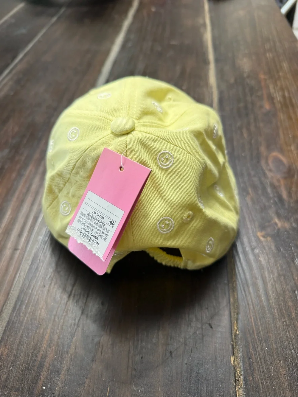 NWT Target x Stoney Clover Collab smiley yellow cap - Picture 2 of 4